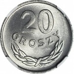 20 groszy 1965, mennicze