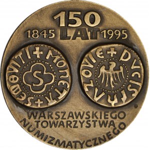 Medal ROCZNICOWY Karol Beyer – 150 lat WTN 1995 r., nakład 50 szt.