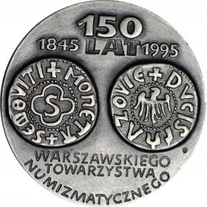 Medal ROCZNICOWY Karol Beyer – 150 lat WTN 1995 r., nakład 50 szt.