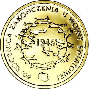 200 złotych 2005, 60-ta rocznica zakończenia II wojny światowej