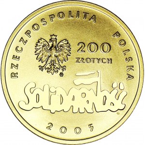 200 złotych 2005, Solidarność