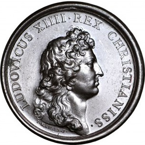 Francja, Ludwik XIV, Medal suita J. Maugera, Powstanie floty francuskiej 1685