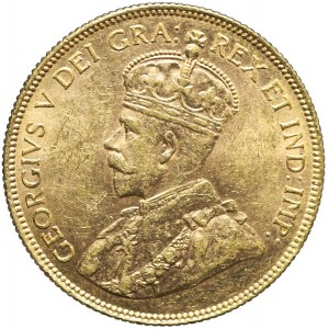 Kanada, Jerzy V, 10 dolarów 1913, złoto