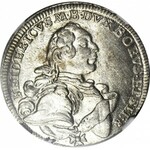 Niemcy, Brandenburg-Bayreuth, Fryderyk III, 1/6 talara 1757 B, mennicze
