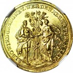 Niemcy, Nurnberg, Leopold I, Dukat 1696, ex. kolekcja Globus