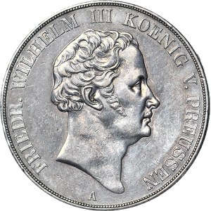 Niemcy, Prusy, Fryderyk Wilhelm IV, 2 talary (3 1/2 guldena), 1840 A, Berlin