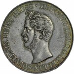 Niemcy, Reuss-Obergreiz, 2 talary (3 1/2 guldena) 1841 A, NAKŁAD 2400szt.!!!