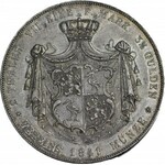 Niemcy, Reuss-Obergreiz, 2 talary (3 1/2 guldena) 1841 A, NAKŁAD 2400szt.!!!