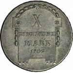 Niemcy, Schamburg-Lippe, Georg Wilhelm, Talar (X Mark) 1802, NAKŁAD 4000szt.!!!