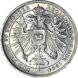 Niemcy, Schwarzburg-Rudolstadt, Fryderyk Günther, Talar 1864, nakład 4.000 szt., menniczy