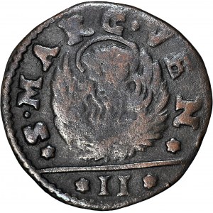 Włochy - Wenecja dla wojsk w Dalmacji i na Korfu, 2 soldi bez daty, 1686