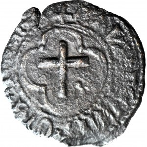 RRR-, Szkocja, James III, Penny ~1460, moneta biskupia Jamesa Kennedy'ego z St Andrews