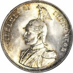 Niemcy, Afryka Wschodnia, Wilhelm II, 1 rupia 1890, Berlin, mennicza