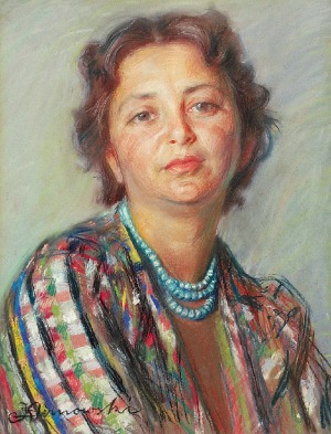 Stanisław KLIMOWSKI (1891-1982), Portret kobiety, ok. 1930