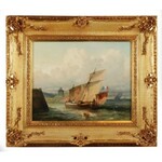 Malarz nieokreślony (XIX w.), Statek na morzu, 1846