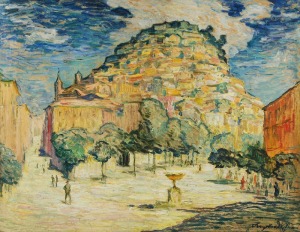 Otto ENGELHARDT-KYFFHÄUSER (1884-1965), Rocca di Papa