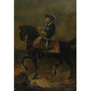 Malarz nieokreślony, Portret konny Fryderyka Wielkiego