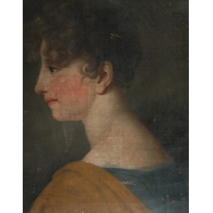 Malarz nieokreślony polski (XVIII/XIX w.), Głowa kobiety z profilu