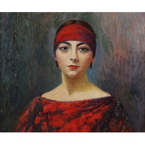 Sonia ROUTCHINE-VITRY (1878-1931), Portret S. - Autoportret?