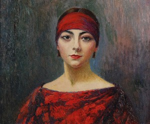 Sonia ROUTCHINE-VITRY (1878-1931), Portret S. - Autoportret?