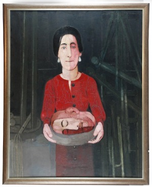 Kiejstut BEREŹNICKI (ur. 1935), Salome z głową Jana Chrzciciela, 1974