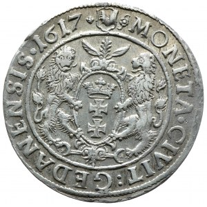 Zygmunt III Waza, ort 1617, Gdańsk