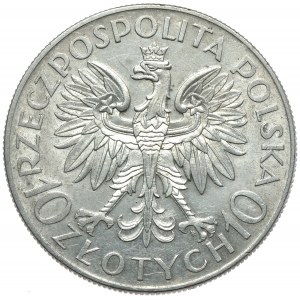 II Rzeczpospolita, 10 złotych 1933 Traugutt, Warszawa