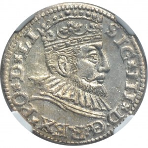 Zygmunt III Waza, trojak 1592 Ryga