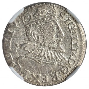 Zygmunt III Waza, trojak 1593 Ryga