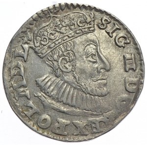 Zygmunt III Waza, trojak 1591, Olkusz