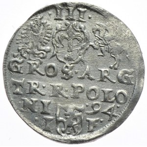 Zygmunt III Waza, trojak 1594, Olkusz, nieopisany