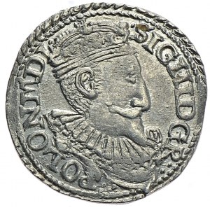 Zygmunt III Waza, trojak 1597, Olkusz