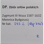 Kolekcja ortów polskich, ort 1623, Bydgoszcz, PRVS:M+/NE:NSV