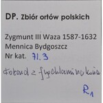 Kolekcja ortów polskich, ort 1621, Bydgoszcz, PRV:M+ (R1)