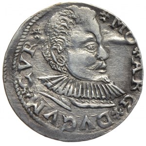Kurlandia, Fryderyk Kettler, trojak 1597, Mitawa (R3)