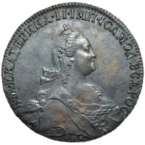 Rosja, Katarzyna II, rubel 1776 СПБ ТИ ЯЧ, Petersburg