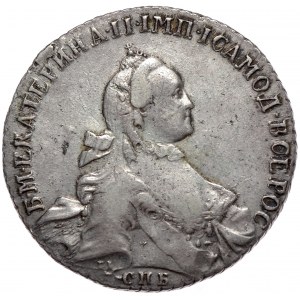 Rosja, Katarzyna II, rubel 1765 СПБ ЯI, Petersburg