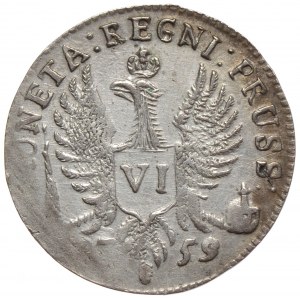 Rosja, Elżbieta, szóstak dla Prus 1759, Królewiec