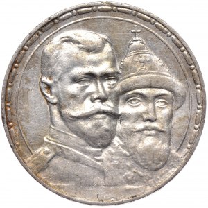 Rosja, Mikołaj II, Rubel 1913, 300-lecie dynastii Romanowów, st. głęboki