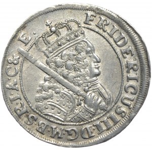 Prusy (księstwo), Fryderyk III, ort 1699 SD, Królewiec