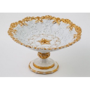 PATERA NA OWOCE, Niemcy, Saksonia, Miśnia, ok. 1850