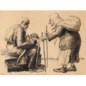 Stanisław HISZPAŃSKI, DZIAD I BABA, 1954