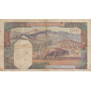 Algeria, 100 Francs, 1940, VF, p85