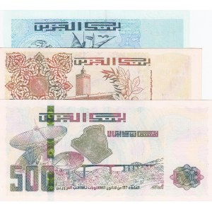 Algeria,  UNC,  Total 3 banknotes