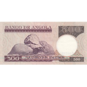 Angola, 500 Escudos, 1973, XF, p107