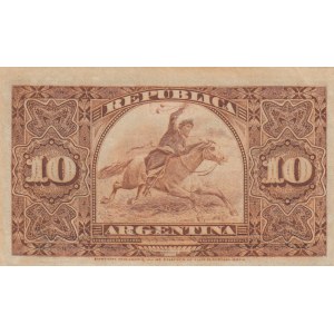 Argentina, 10 Centavos, 1891, AUNC, p210