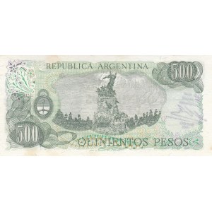Argentina, 500 Pesos, 1977/1982, UNC (-), p303c