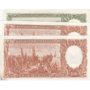 Arjantin,  total 3 banknotes