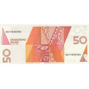 Aruba, 50 Florin, 1993, UNC, p13