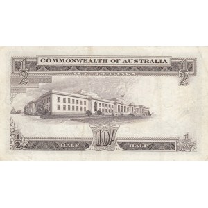 Australia, 10 Shillings, 1961/1965, XF, p33a